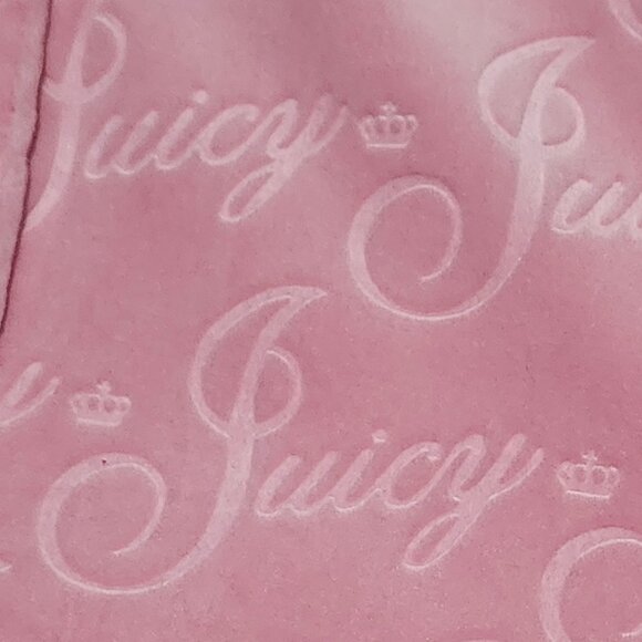 Juicy Couture Pink Flamingo Wordmark Embossed Logo Lounge Pants XXL - Picture 4 of 4